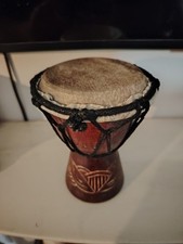 African carved  Djembe drum 15