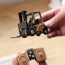 Alloy 1/64 Remote-controlled Forklift Collection Tabletop Toys Model