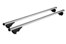 Cross Bars Roof Rack Aluminium for Subaru Justy mk2 1995-2003 With Raised Rails