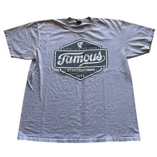 Vintage Cyber y2k Mallgoth Famous Stars & Straps Grunge Skater Graphic Shirt XL