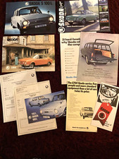 Skoda Brochure Set 1970's - UK