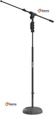 Audibax Base 10E - Floor Microphone Stand - Round Base Stand