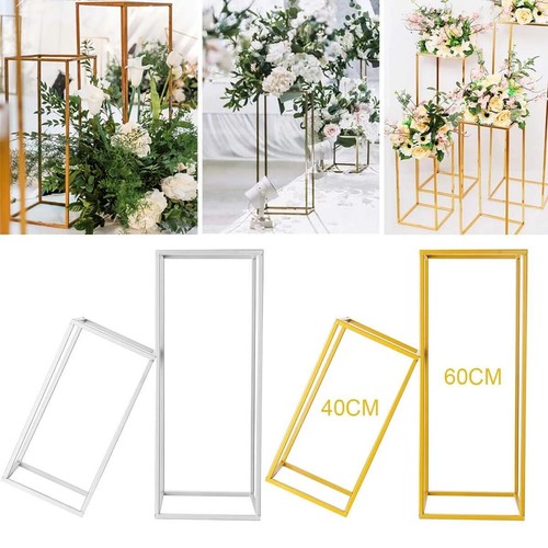 60cm rectangle metal flower - rectangle,