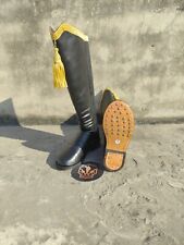 18th Century  Wellington Hessian Military Boot With Leather Sole And Hobnails