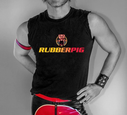 Rubber fetish pig mens - rubber,