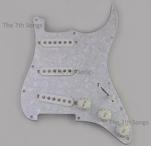 Loaded strat pickguard - strat,