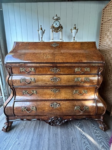 18th century dutch burr walnut - dutch,