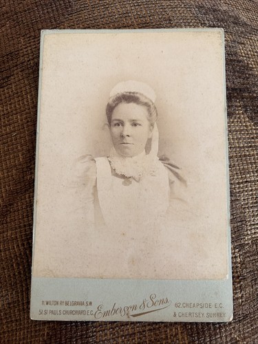 Victorian cabinet card - victorian, photo