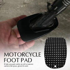 1PC Motorcycle Kickstand Side Stand Plate Pad Base Protector Mat Accessories