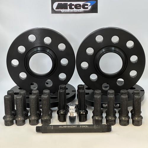 12mm 15mm black alloy - 2x,