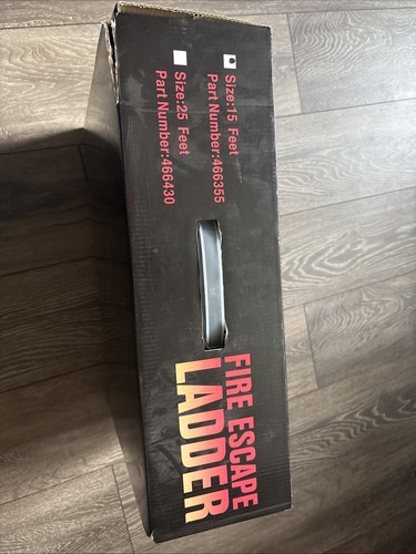 Emergency fire escape ladder - fire,