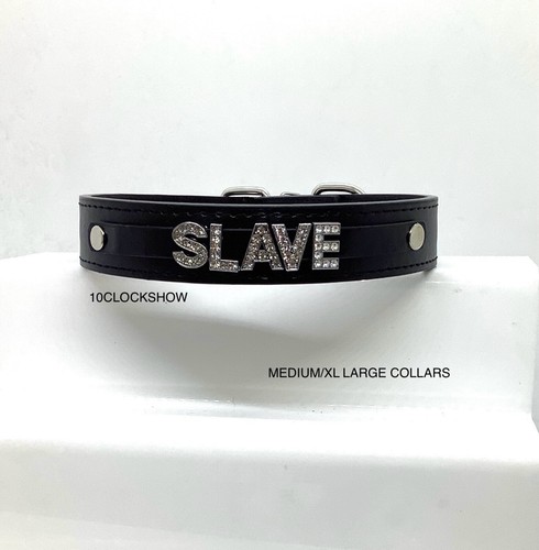 Bdsm black collar - bdsm,
