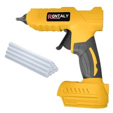 Cordless Hot Melt Mini Glue Gun w/ 10 Sticks Hobby Craft DIY for Dewalt Battery