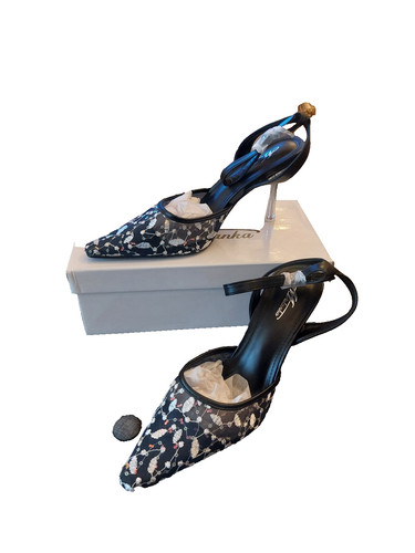 Ladies party shoes heels mesh - ladies,