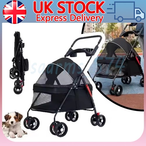 Pet stroller dog cat - dog, puppy