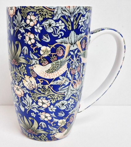 Morris strawberry thief blue - w,