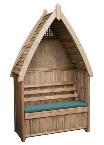 Valencia garden arbour with - garden,