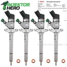 4x 0445110259 0986435126 Bosch Mazda Peugeot Citroen C3 C4 C5 1.6 HDi