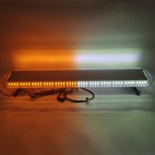 55" 104 LED Waterproof Emergency Warning Recovery Beacon Amber/White LightBar