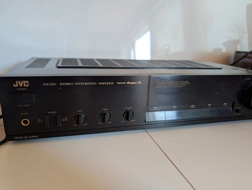 Jvc 220 stereo amplifier - jvc,