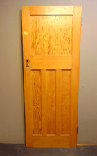 Door Doors 1930's 4 Panel Pine