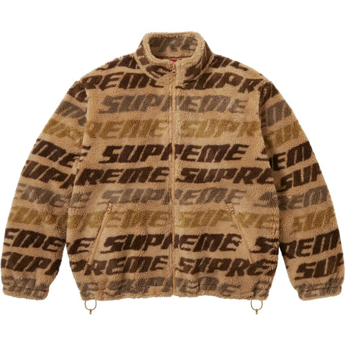 Supreme repeat jacquard fleece - repeat,