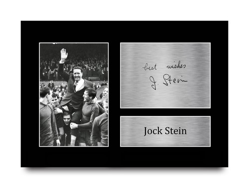 Jock stein signed celtic - jock,