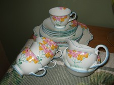 Aynsley Hand Painted 15 Piece