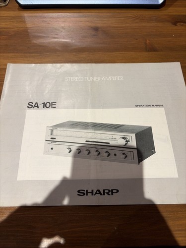 Sharp 10e stereo - stereo, tuner