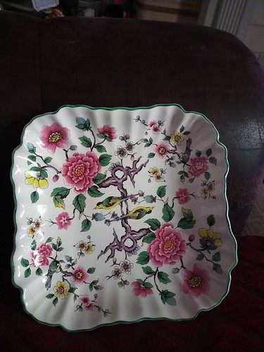 Old foley chinese rose bird - rose,