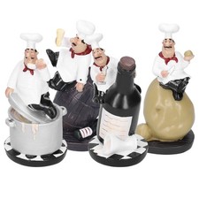 Model Chef Statue Figurines