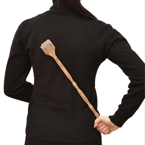 Wooden back scratcher - scratcher, uk
