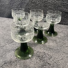 6 Luminarc Green Beehive Stem