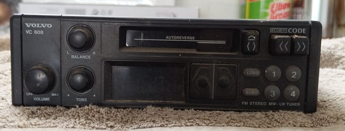 Vintage volvo 608 radio - volvo,
