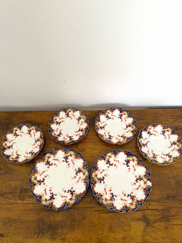 Antique imari plate - imari, set