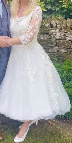 Wedding dress sleeved bolero - wedding,