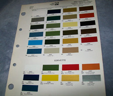 1972 Chevy II Corvette Camaro