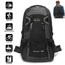 60L Hiking Camping Backpack