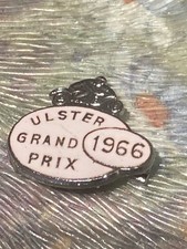ULSTER GRAND PRIX 1966 BADGE
