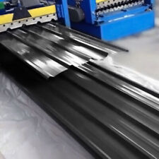 12PCS Corrugated Roof Sheets Profile Galvanized Metal Roofing Panel Shed Sheet~