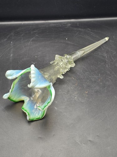 Vintage green milk and clear - vintage,