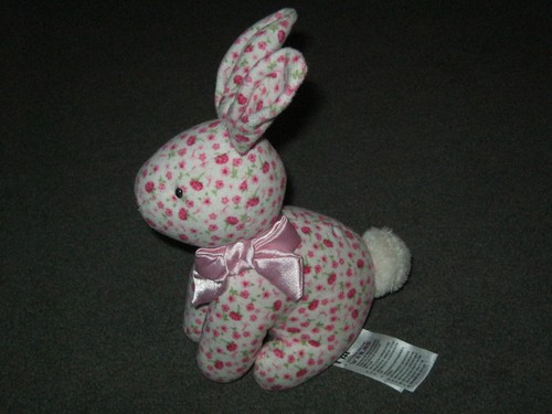 Mothercare pink floral bunny - pink,