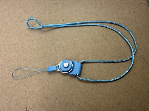 Blue push button quick release - blue,