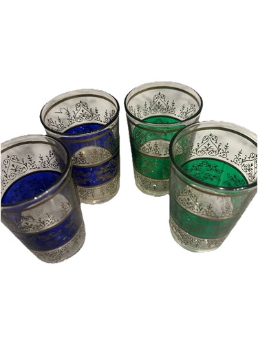 Moroccan tea glasses set of - tea,