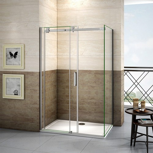 Frameless sliding door shower - frameless,