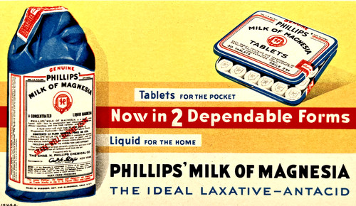 Phillips milk magnesia ink - phillips', of