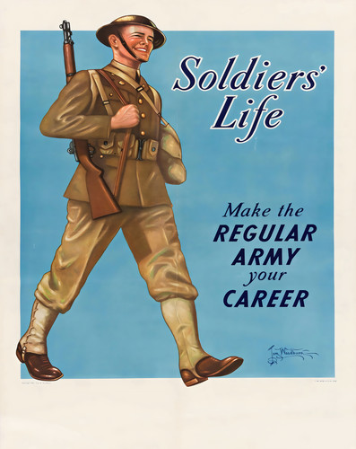 British army soldiers - soldiers', life