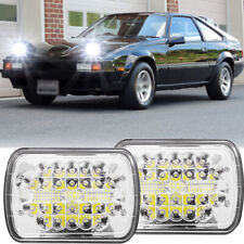 Fits Toyota Celica 1982-1993 pair H6054 7x6" LED High/Low HEADLIGHTS Sealed Beam