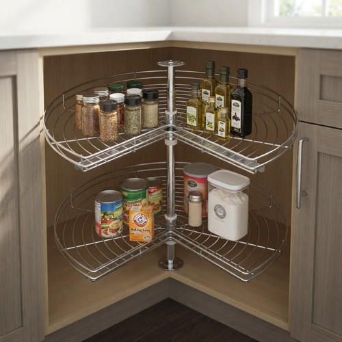 Stainless steel 270 carousel - steel, 270°