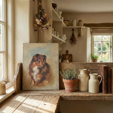 Victorian Oil Painting | Study